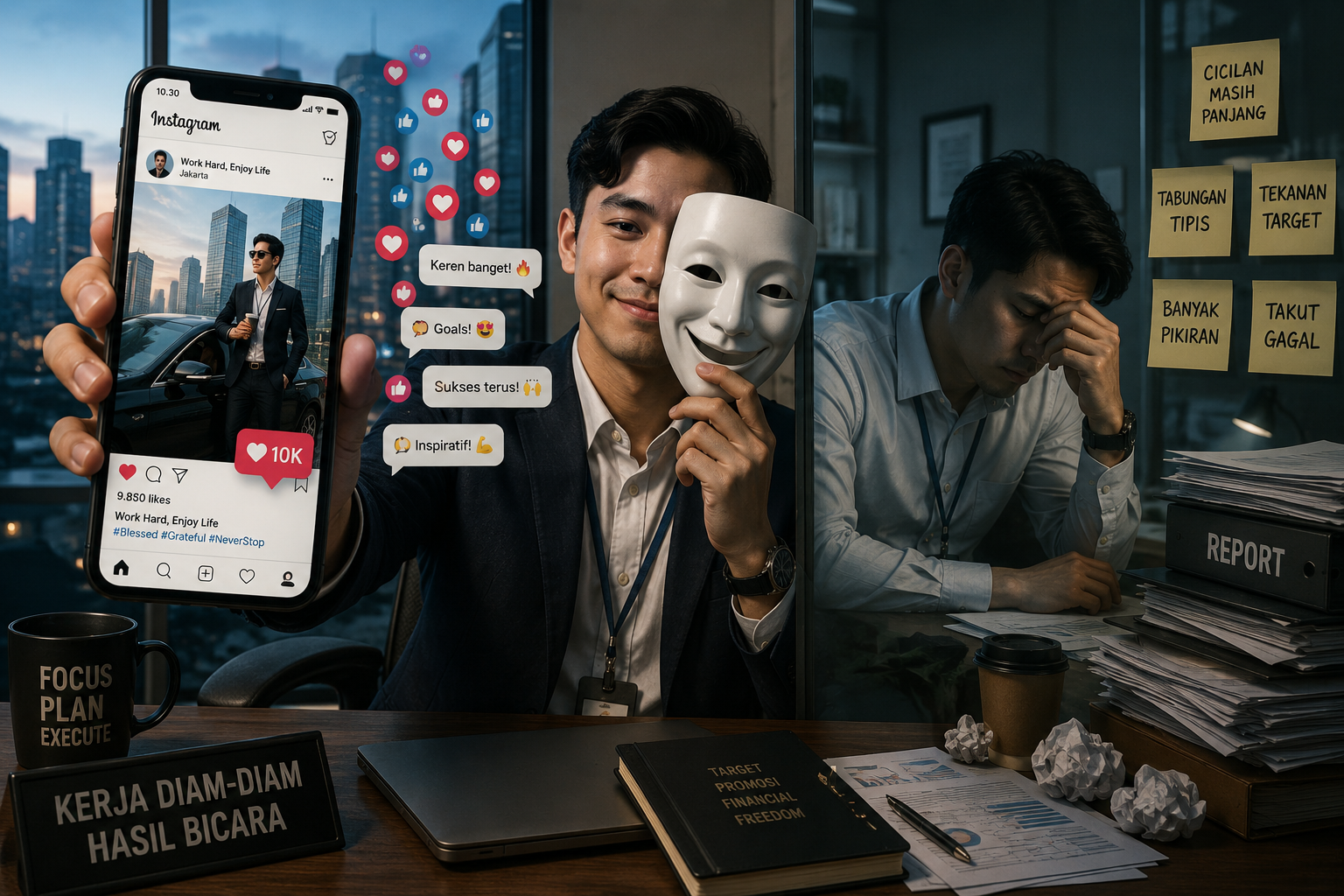 Flexing, Validasi, dan Topeng Digital di Era Media Sosial
